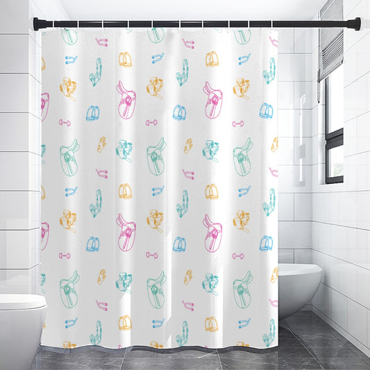Saddle & Tack Shower Curtain