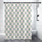 Checker x Horse Bit Shower Curtain