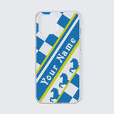 Personalized Check x Horses Mobile Phone Case