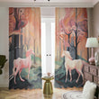 Blackout curtain - Coral Dream