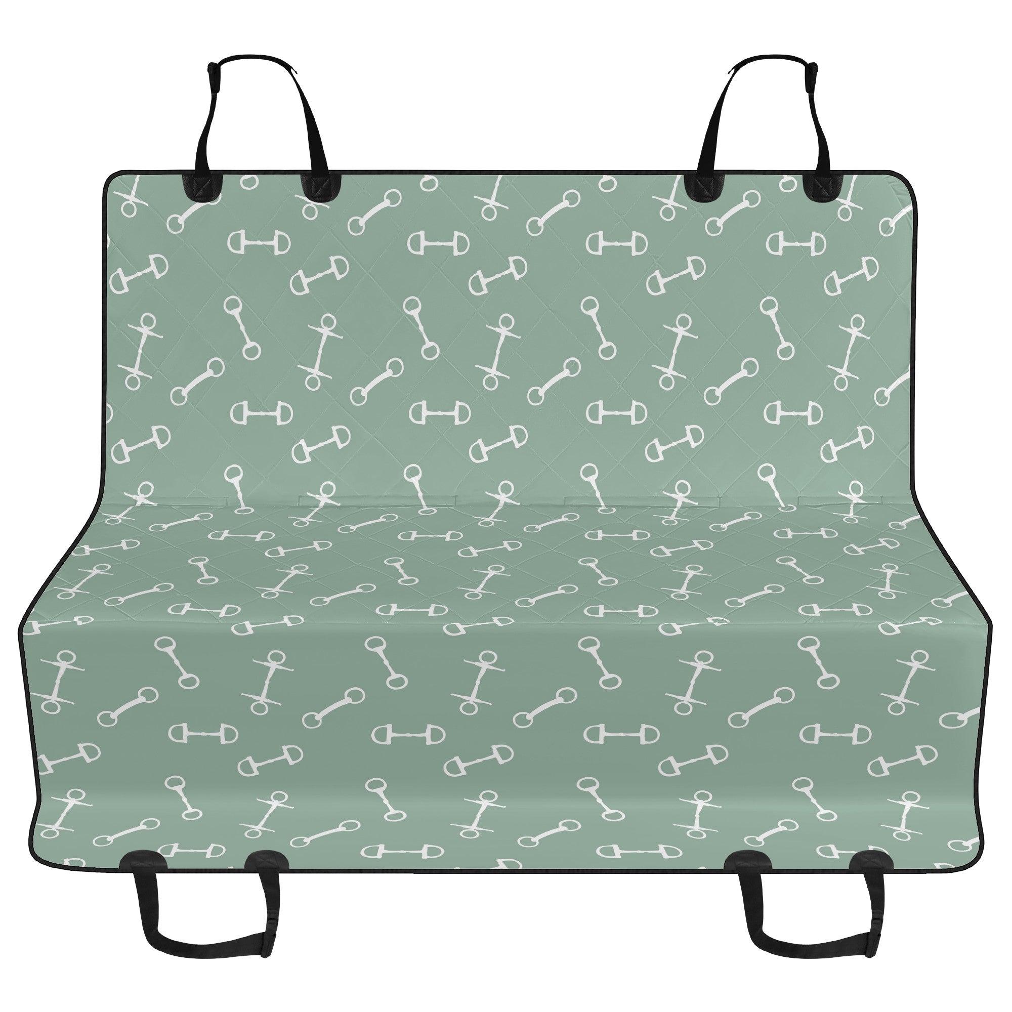 Car Pet Seat Cover - Horse Bits