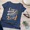 Spur & Leg - Typography T -shirt (Navy)