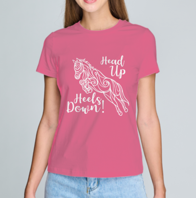 Head Up Heels Down T-shirt (More Colors)