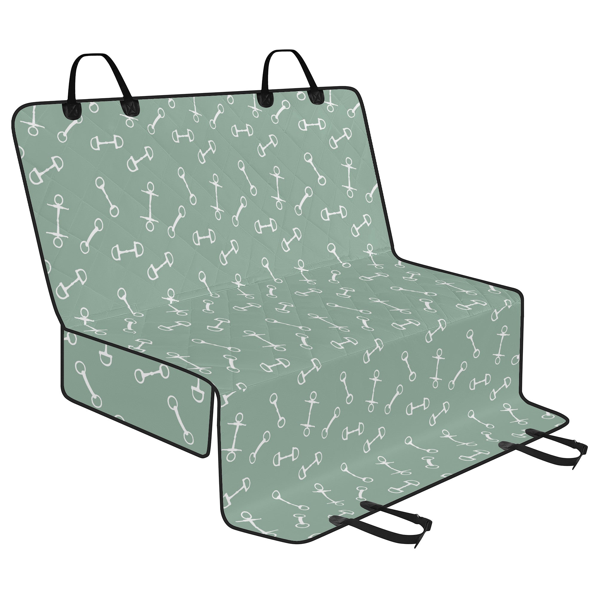 Car Pet Seat Cover - Horse Bits